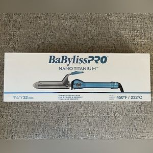 BaByliss PRO Nano Titanium 1.25” Curling Iron